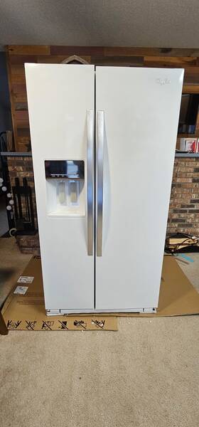 Whirlpool Wrs526siah00 Side-by-side Refrigerator White Water Dispenser Ice Maker
