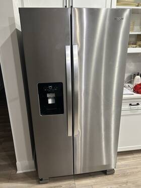 Whirlpool Wrs555 25 Cu. Ft. Refrigerator Side By Silver Sihz Must Go Asap