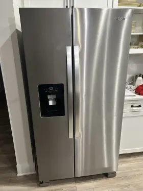 Wrs555 Whirlpool 25 Cu. Ft. Refrigerator Side By Silver Sihz Must Go Asap