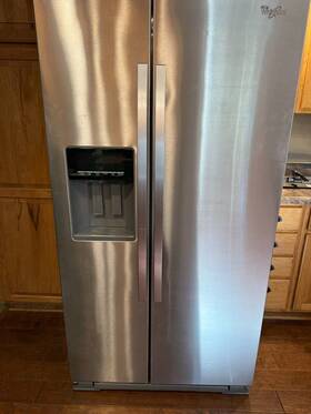 Whirlpool Wrs576fidmoo 36wx69hx35d Used Fridge-everything Works Except Ice Maker