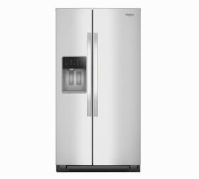 Whirlpool Wrsf5536rz 36 Inch Freestanding 28 Cu. Ft. Side-by-side Refrigerator -