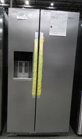 Whirlpool Wrsf6536rz 36 Inch Freestanding Side-by-side Refrigerator 28 Cu. Ft. -