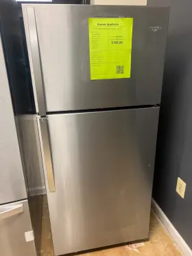 Wrt134tfdm Whirlpool 28-inch 14 Cu. Ft. Wide Top Freezer Refrigerator -