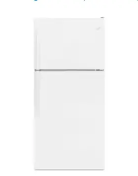 Wrt318fzdw Whirlpool 18.2-cu Ft Top-freezer Refrigerator White