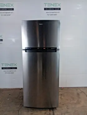 Wrt5188zfg04 Whirlpool Wrt518szfg 18 Cu. Ft. Top Freezer Refrigerator Metallic Steel 2