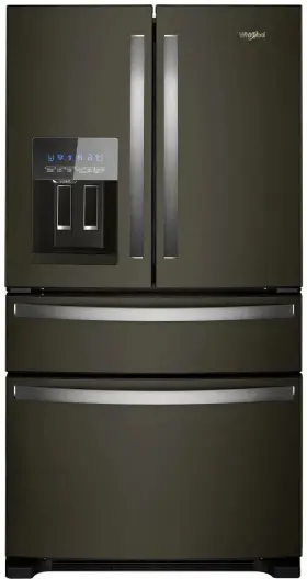 Wrx735sdhv Whirlpool - 24.5 Cu. Ft. 4-door French Door Refrigerator In Black Ss