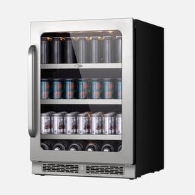 Whynter Bsr-140sb 24 Inch Built-ln 140 Cans Undercounter Stainless Steel Beverage Fridge