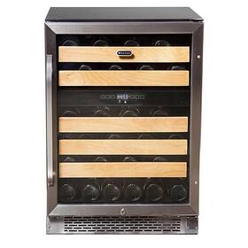 Whynter Bwr-462dz 46 Bottle Dual Temperature Zone Built-in Wine Refrigerator