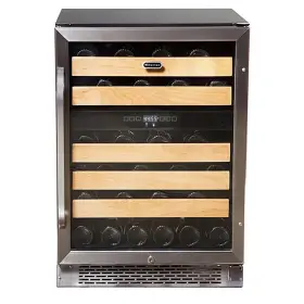 Bwr-462dz Whynter 46 Bottle Dual Temperature Zone Built-in Wine Refrigerator