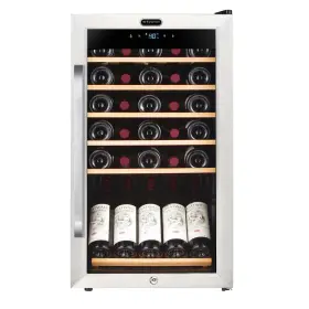 Fwc-341ts Whynter 34 Bottle Freestanding Stainless Steel Wine Refrigerator With Display Shelf