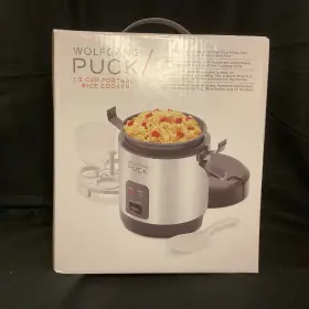 Inv00837 Wolfgand Puck Wolfgang 1.5 Cup Portable Rice Cooker
