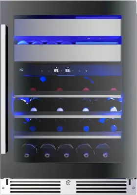 Xou24wwgbr Xo 24 Inch Undercounter Dual Zone Wine Cooler Open Box