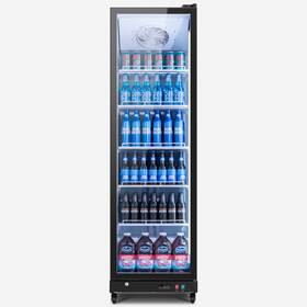 Yeego Yg-sc-380fc Display Beverage Refrigerator 32-50 F With Light Shelve 12.36 Cu.ft For Store