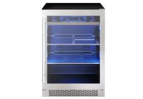 Prb24c01bg Zephyr Presrv 24 Inch Single Zone Refrigerator Beverage Cooler -