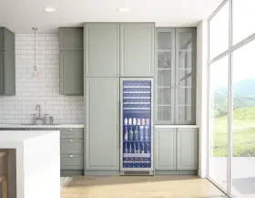 Prwb24f02ag Zephyr 24 Inch Full Size Wine And Beverage Cooler Prwbf02ag
