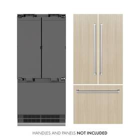 Zline Grbiv-36 New 36 Inch 19.6cf Built In Panel Ready Refrigerator Ice Water