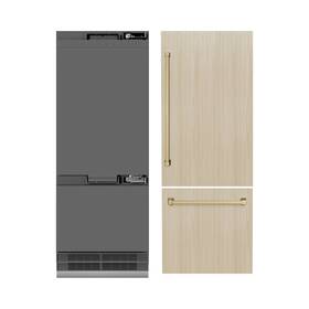 Zline Grbivz-30-cb New 30 Inch Built In Panel Ready Refrigerator Counter Depth
