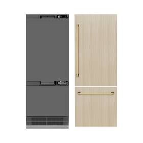 Zline Grbivz-30-g New 30 Inch Built In Panel Ready Refrigerator Counter Depth
