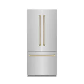 Grbivz-304-36cb Zline New 36 Inch Built In Stainless Refrigerator Counter Depth Grbivz-304-36cb Zline New 36 Inch Built In Stainless Refrigerator Counter Depth