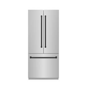 Zline Grbivz-304-36mb New 36 Inch Built In Stainless Refrigerator Counter Depth