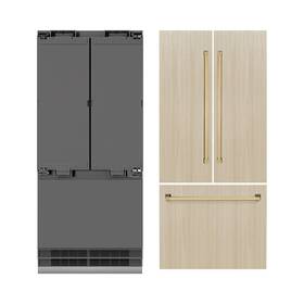 Zline Grbivz-36-g New 36 Inch Built In Panel Ready Refrigerator Counter Depth