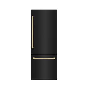 Zline Grbivz-bs-30-cb New 30 Inch Built In Stainless Refrigerator Counter Depth