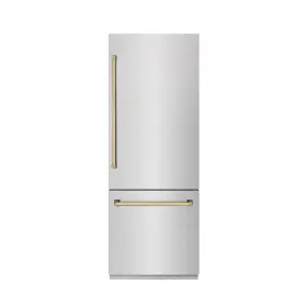 Grbivz-sn-30-g Zline New 30 Inch Built In Stainless Refrigerator Counter Depth