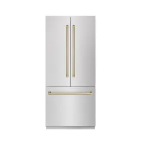 Grbivz-sn-36-cb Zline New 36 Inch Built In Stainless Refrigerator Counter Depth Grbivz-sn-36-cb Zline New 36 Inch Built In Stainless Refrigerator Counter Depth