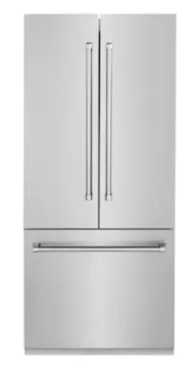 Rbiv-304-36 Zline 36 Inch French Door Built-in Bottom Freezer Refrigerator