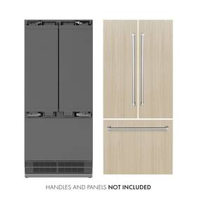 Zline Srbiv-36 Open 36 Inch Panel Ready Refrigerator Stainless Int Not Panels Ob