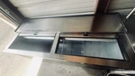 True TD-65-24-HC Black 2-KEG Bottle Cooler, Sliding Solid Lid, Doors Used. Price: $1750.00.