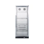 Summit SCR1156 Beverage Merchandiser With Glass Door, Black Exterior, Cu.ft. New. Price: $2348.14.
