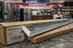 WR17X25027 Refrigerator Articulating Mullion Assembly Door Flipper Open. Price: $156.45.