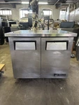 True TUC-36-34 Undercounter Work Top Refrigerator Cooler Used. Price: $1999.00.