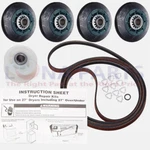 Whirlpool WED7990FW0 Genuine Oem Dryer Belt Rollers Pulley Kit New. Price: $49.25.