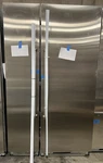 Bertazzoni REF18FCIPIXLFREEZER Column, REF30RCPIXR Refrigerator Open. Price: $18499.00.