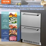 Vevor 24 Inch Undercounter Refrigerator, Drawer With Different New. Price: $1369.44.