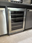 Perlick Inch Built-in Wine Cooler With Led Light Right Hinge HP24DS43R Open. Price: $2250.00.