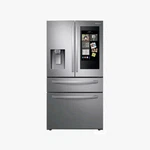 Samsung RF28R7551SR/AA Cu. Ft. French Door Refrigerator Family Hub Wi-fi Open. Price: $1695.00.