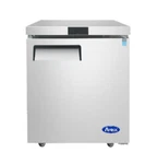 Atosa MGF8401GR 27" One Solid Door Undercounter Refrigerator 7.15 Cu. Ft. New. Price: $1429.00.