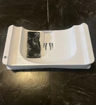 Galanz GLRF76 Retro Refrigerator Drip Tray Open. Price: $33.95.
