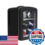 Iceblue Mini Fridge, Skincare With Viewing Window, 4 Liter /6 Cans Compac New. Price: $69.81.