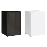 Homcom Mini Fridge With Freezer, Adjustable Thermostat New. Price: $199.99.