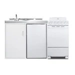 Summit ACK60COILW All-in-one Combo Kitchen, 58.63"W X 23.5"D 42"H, With Dee... New. Price: $3569.89.