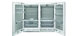 Thermador Freedom 72" Refrigerator Freezer Columns T36IR905SP / T36IF905SP Open. Price: $12499.00.