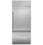 Monogram ZICS360NNRH Built-in Bottom Freezer Refrigerator. Open. Price: $7399.99.