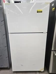 GTS22KGNRWW 33" White Garage Ready Top-freezer Refrigerator Nob #160949 Open. Price: $549.00.