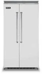 Viking Series '21 42" Prochill 25.3 Cu.ft Built-in Refrigerator VCSB5423SS Open. Price: $8299.00.