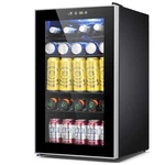 Mini Fridge Cooler, 95 Can Beverage Refrigerator With Glass Door, Etl Approve... New. Price: $311.84.