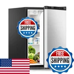 Cowsar 2.6 Cu.ft Dorm Fridge Freezer Single Reversible Door Compact New. Price: $204.39.